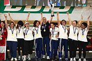Équipe de France féminine, Championne du monde de babyfoot 2015 à Turin